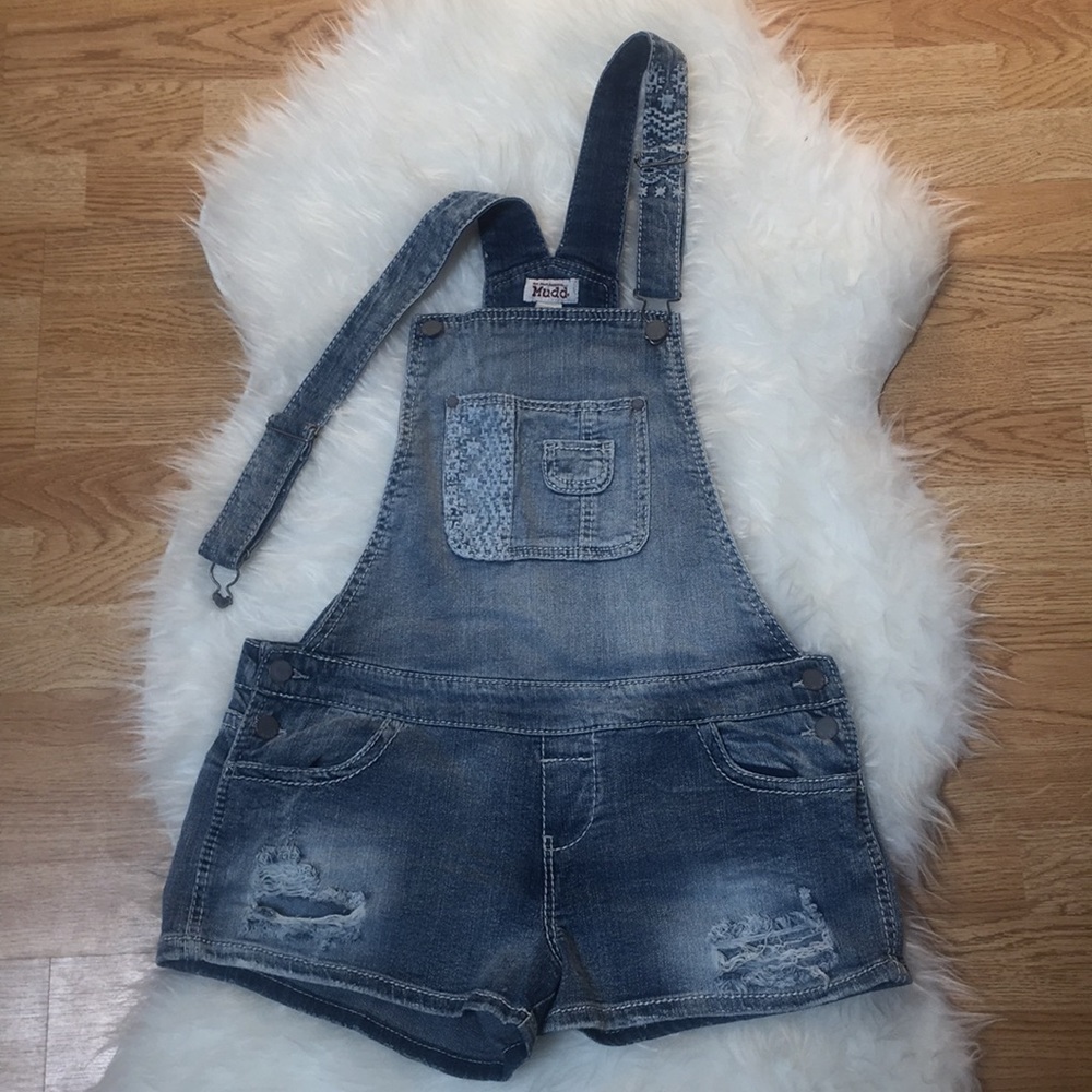 Mudd Overall Shorts